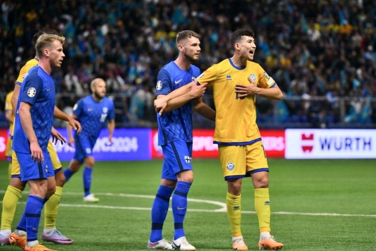 Финляндия открыла счет в матче с Казахстаном