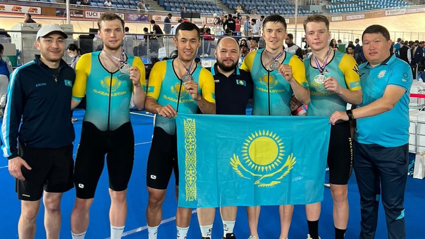Казахстанские велосипедисты завоевали три медали на чемпионате Азии