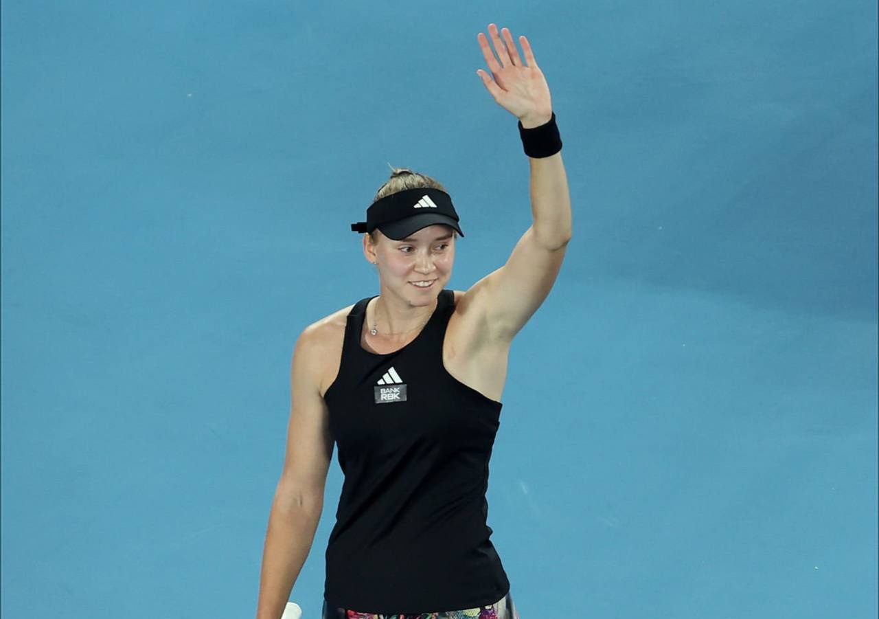 Елена Рыбакина прокомментировала выход в полуфинал Australian Open