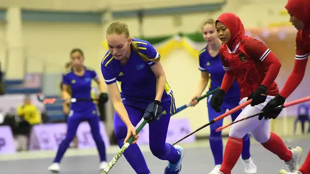 Сборная Казахстана пробилась в финал Кубка Азии по индор-хоккею среди женщин