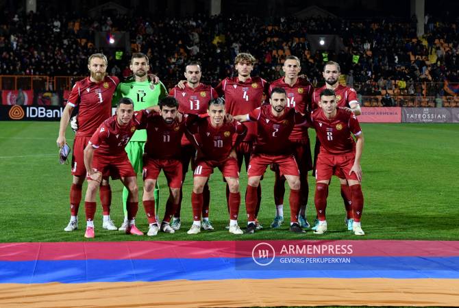 Сборная Армении уступила Словении в товарищеском матче