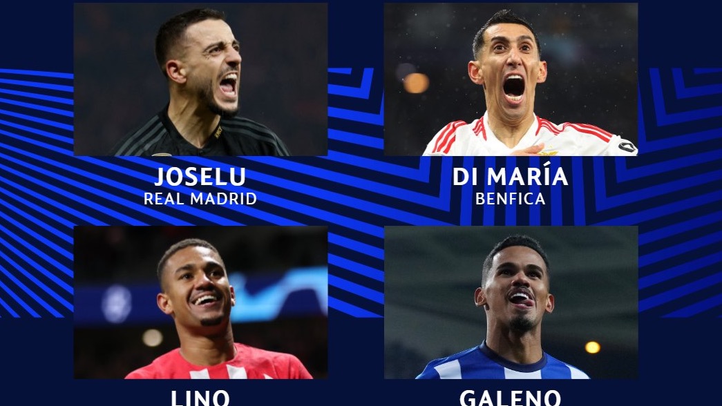Объявлены имена претендентов на звание лучшего игрока недели в Лиге чемпионов
