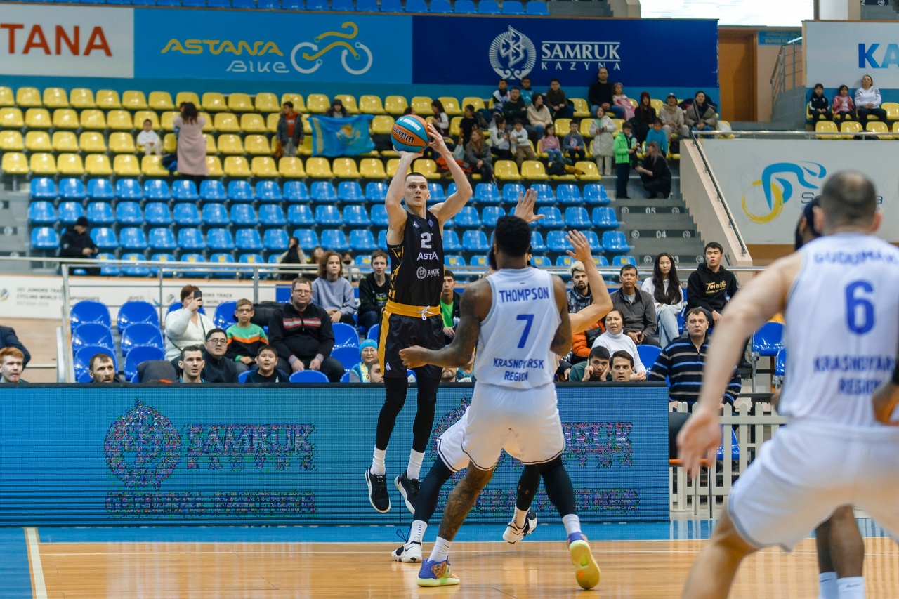 «Астана» одержала победу над «Минском» и сохранила шансы на плей-офф лиги ВТБ