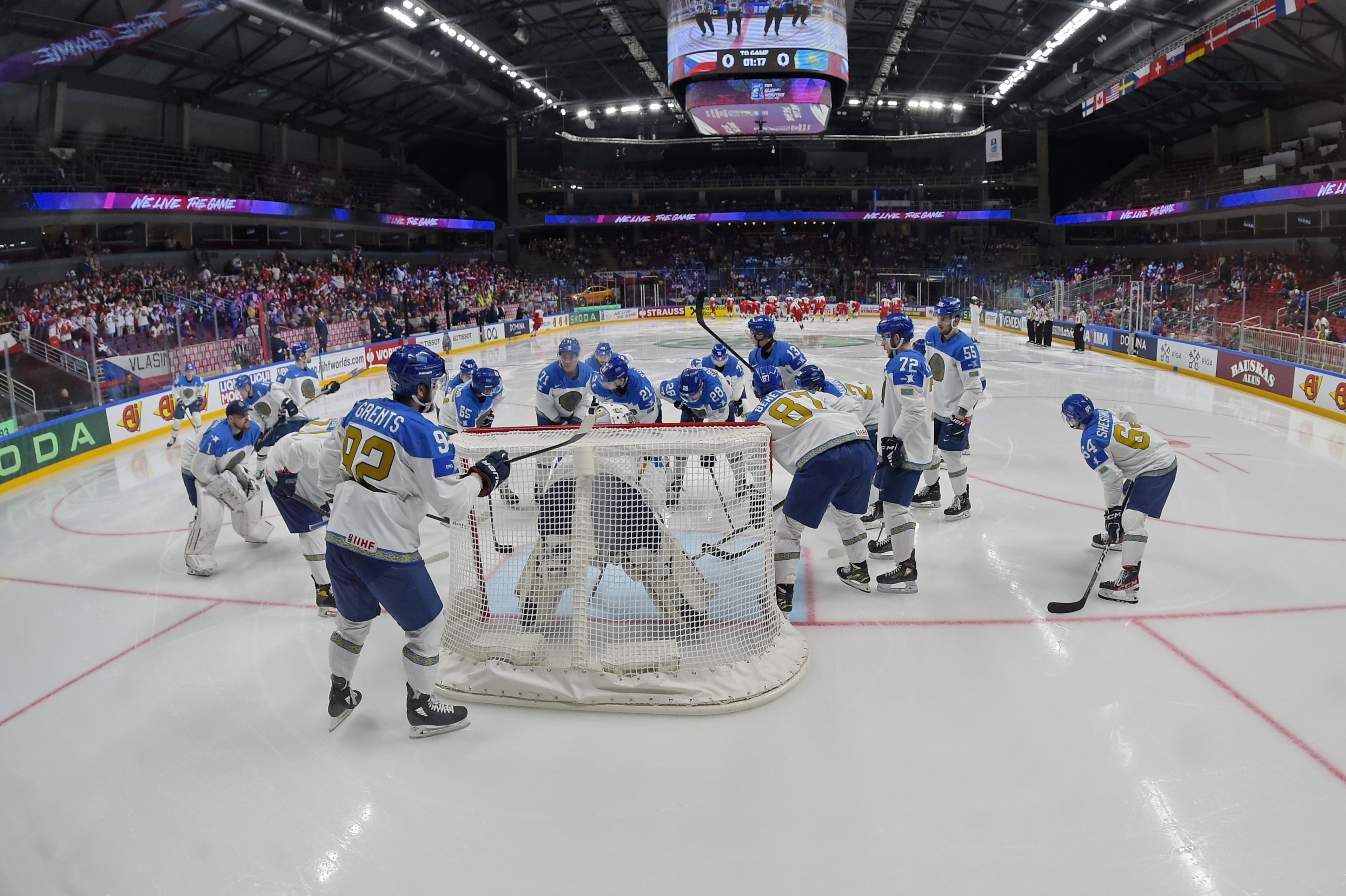 Где смотреть прямую трансляцию хоккея Швейцария – Казахстан 16 мая на ЧМ, состав сборной Казахстана
