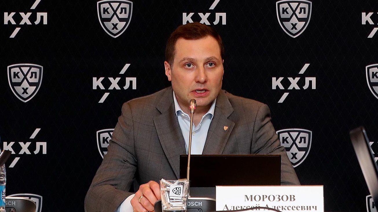Президент КХЛ Морозов прокомментировал проблему «Барыса» при продлении сезона