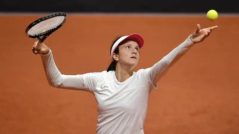 Казахстанская теннисистка Анна Данилина победила в 1/4 финала парного турнира в Чарльстоне