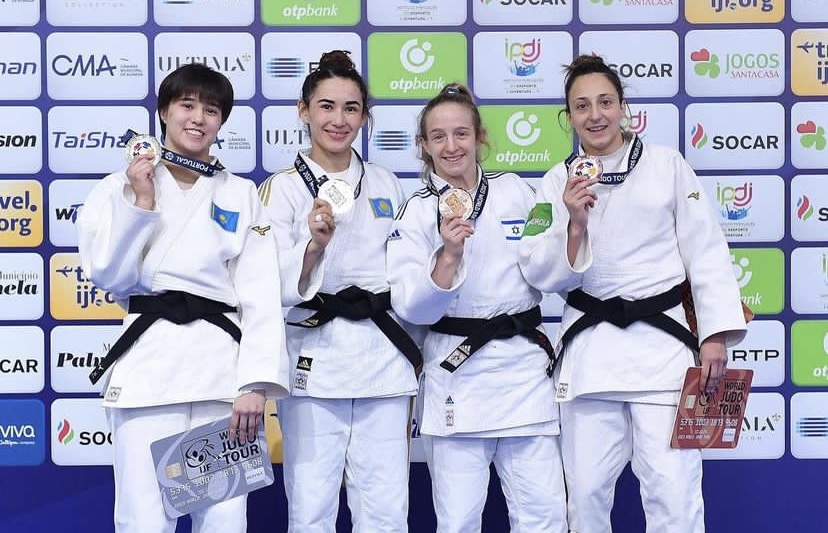 Казахстанские дзюдоисты завоевали три медали Гран-при Португалии