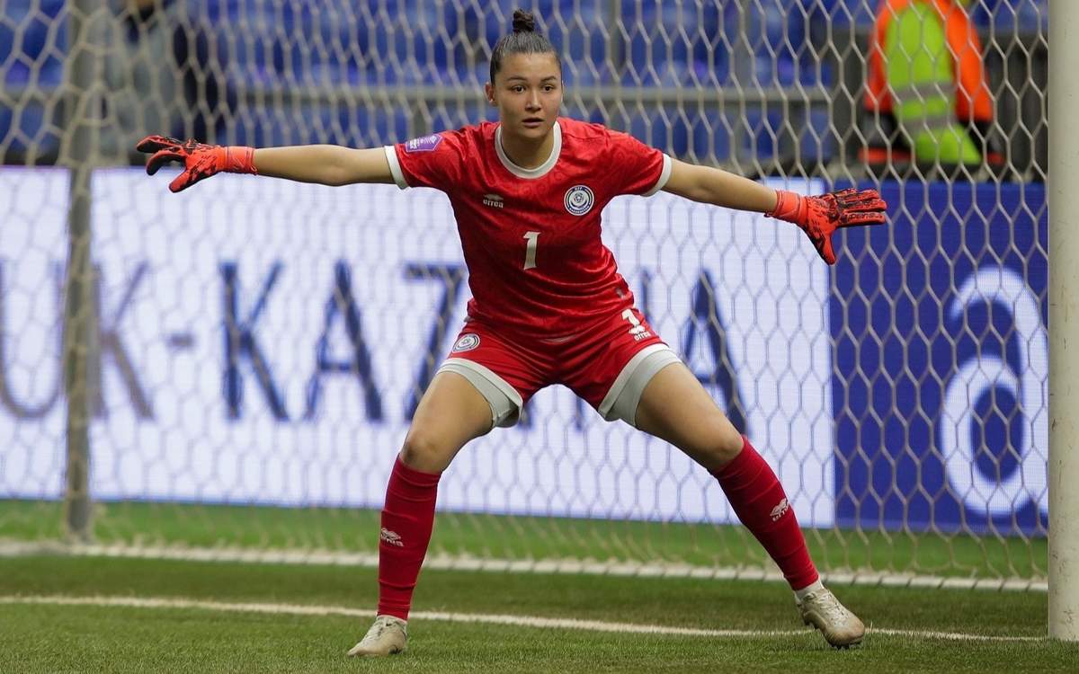 Вратарь женской сборной Казахстана Ангелина Портнова дебютировала в турецкой Суперлиге
