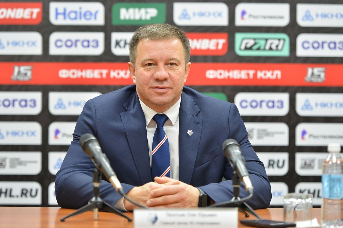Главный тренер «Нефтехимика» Леонтьев назвал ключевой момент в матче с «Барысом»