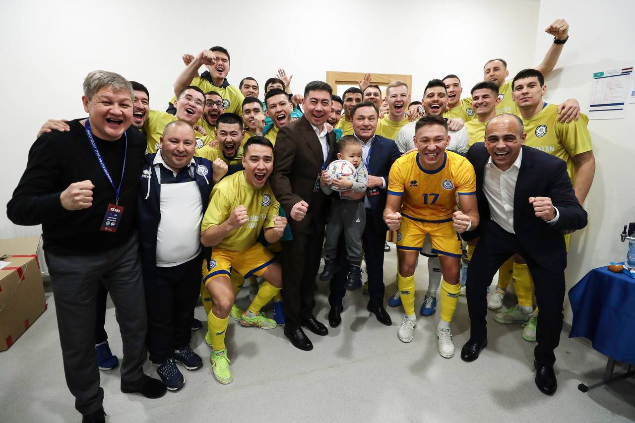 Сборная Казахстана по футзалу вошла в четвертку лучших сборных УЕФА