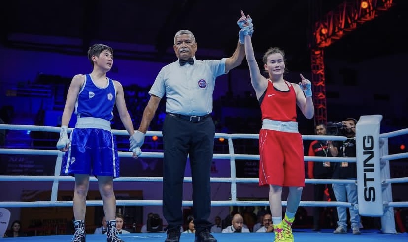 Казахстанская боксерша Уракбаева досрочно победила в первом бою на чемпионате мира – 2023