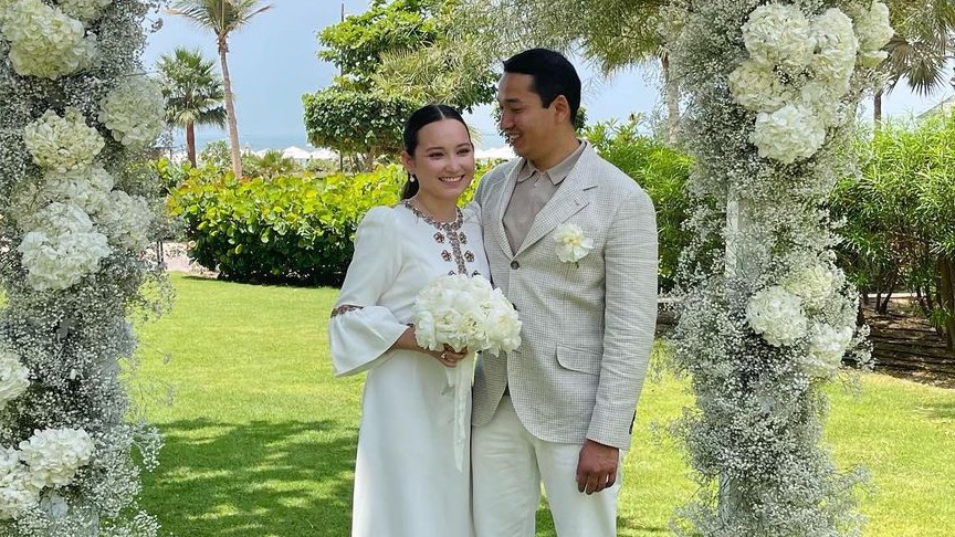 Жансая Абдумалик вышла замуж за главу казахстанской компании