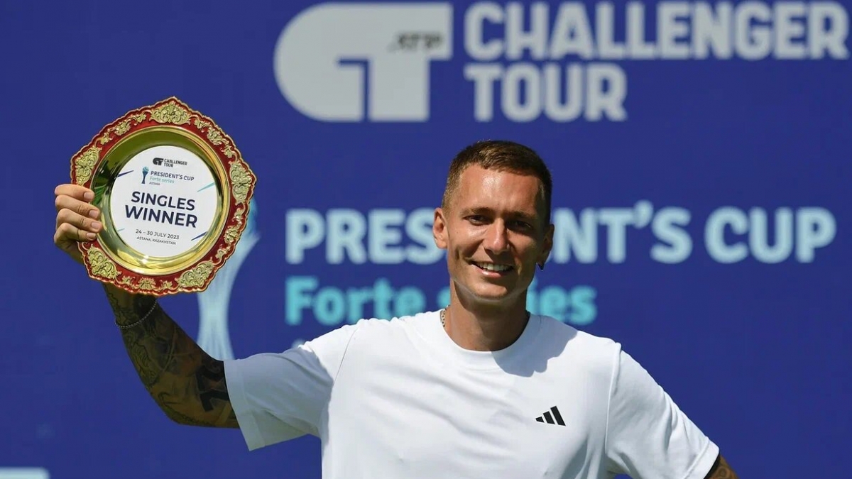 Евсеев стал победителем Кубка Президента по теннису в Астане