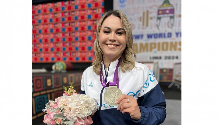 Казахстанка тяжелоатлетка Нурмухаметова получила серебряную медаль ОИ-2012 после пересмотра результатов
