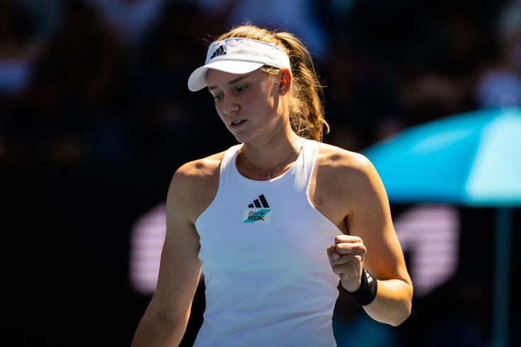 Елена Рыбакина заработалa полмиллиона долларов за выход в полуфинал Australian Open
