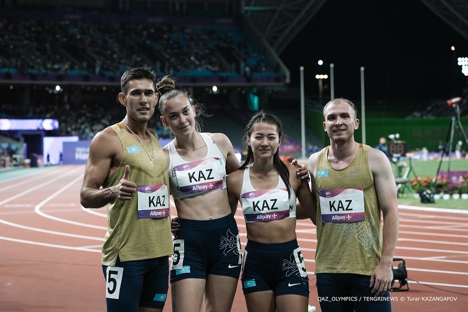 Сборная Казахстана по легкой атлетике завоевала «бронзу» на Азиаде