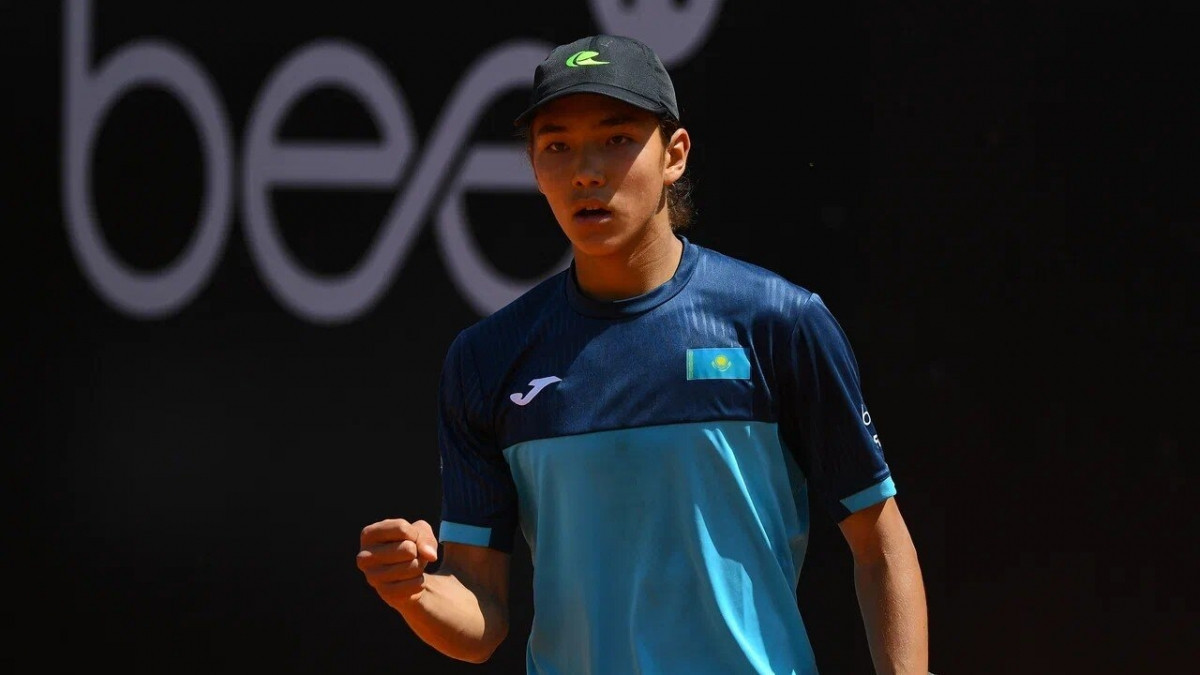 Теннисист Амир Омарханов победил четвертую ракетку мира на юношеском Australian Open