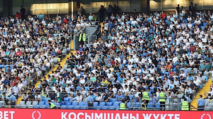 Матч «Астана» – «Динамо» Тбилиси посетило 27 328 зрителей