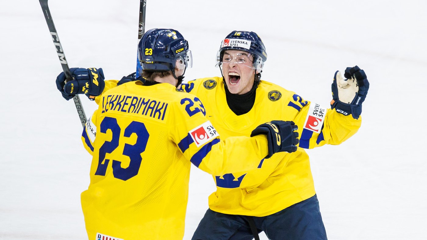 Швеция победила Чехию и вышла в финал МЧМ-2024 по хоккею