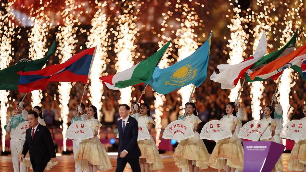 казахстан открытие азиады 2023