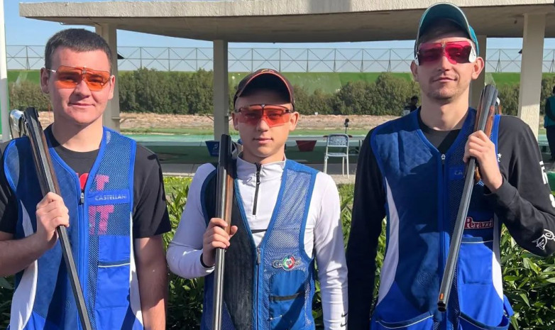 Молодежная сборная Казахстана завоевала золотые медали на чемпионате Азии по стрельбе