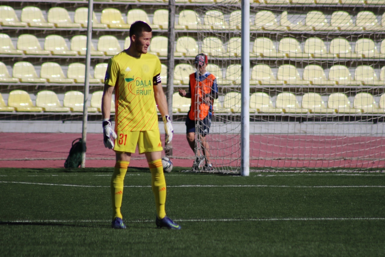 Многолетний вратарь «Окжетпеса» Руслан Абжанов официально завершил карьеру