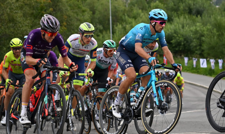 Велогонщик «Астаны» Баттистелла попал в тройку призеров этапа «Тура Страны Басков»