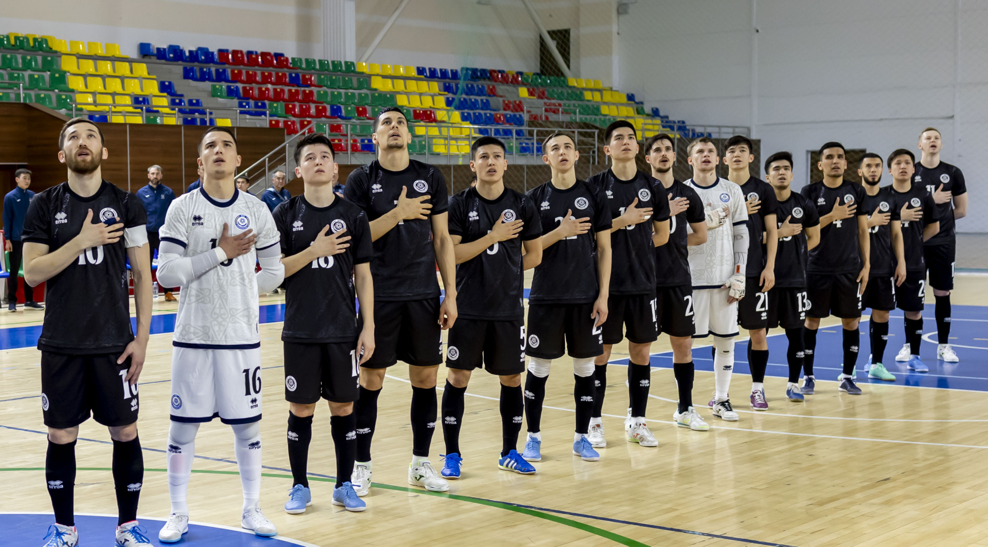 Стартовый состав сборной Казахстана по футзалу на матч с Узбекистаном