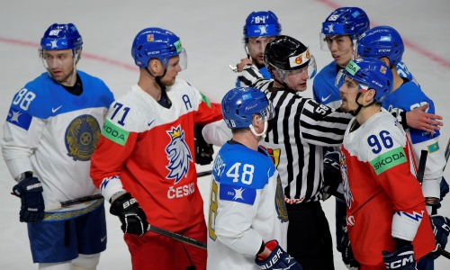Сборная Казахстана по хоккею крупно уступила сборной Швейцарии
