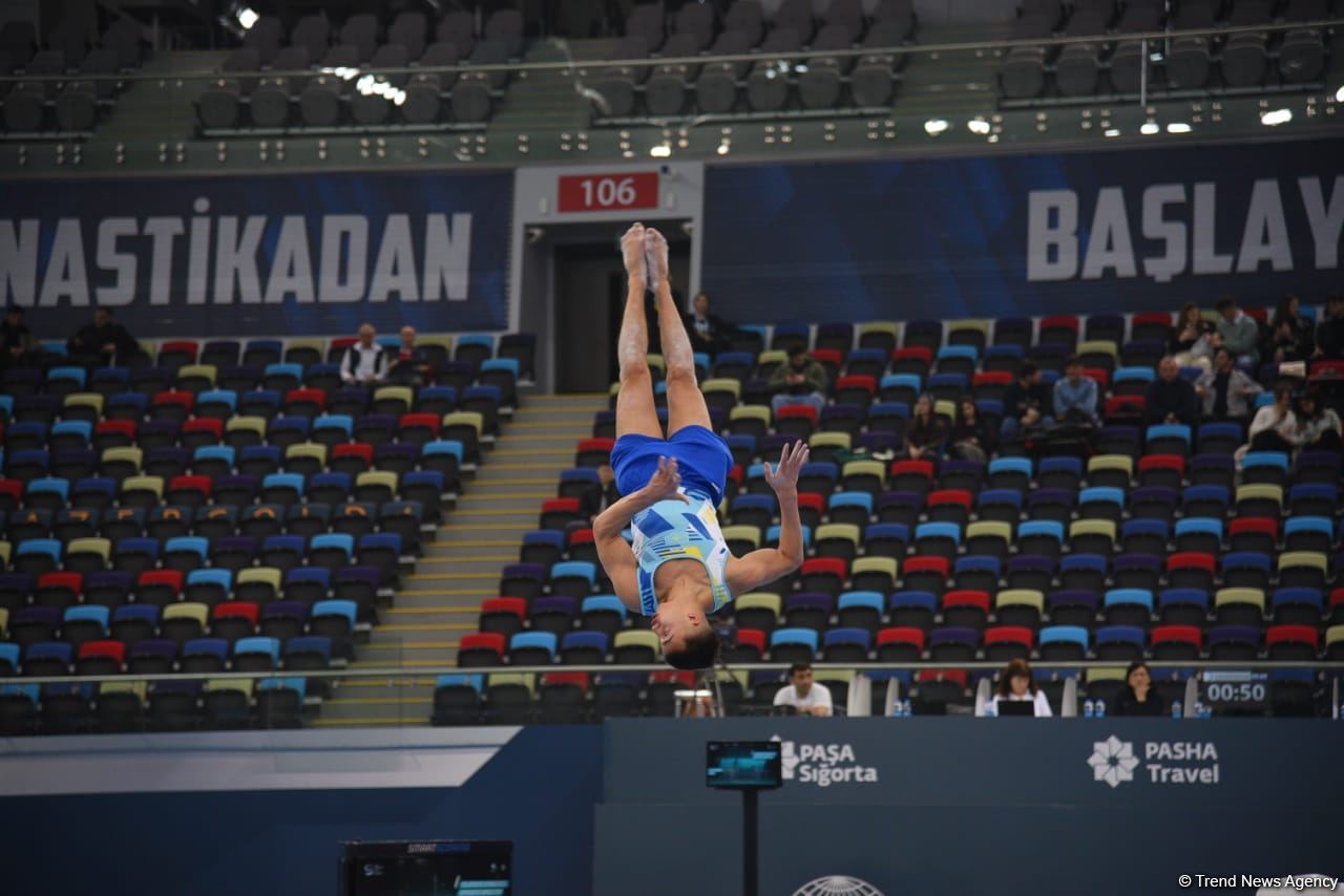 Милад Карими завоевал «золото» на Кубке мира по спортивной гимнастике в Баку