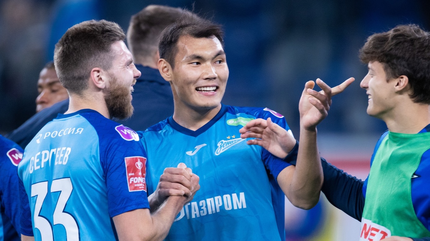 Защитник «Зенита» Нуралы Алип прокомментировал победу над «Динамо» в Кубке России