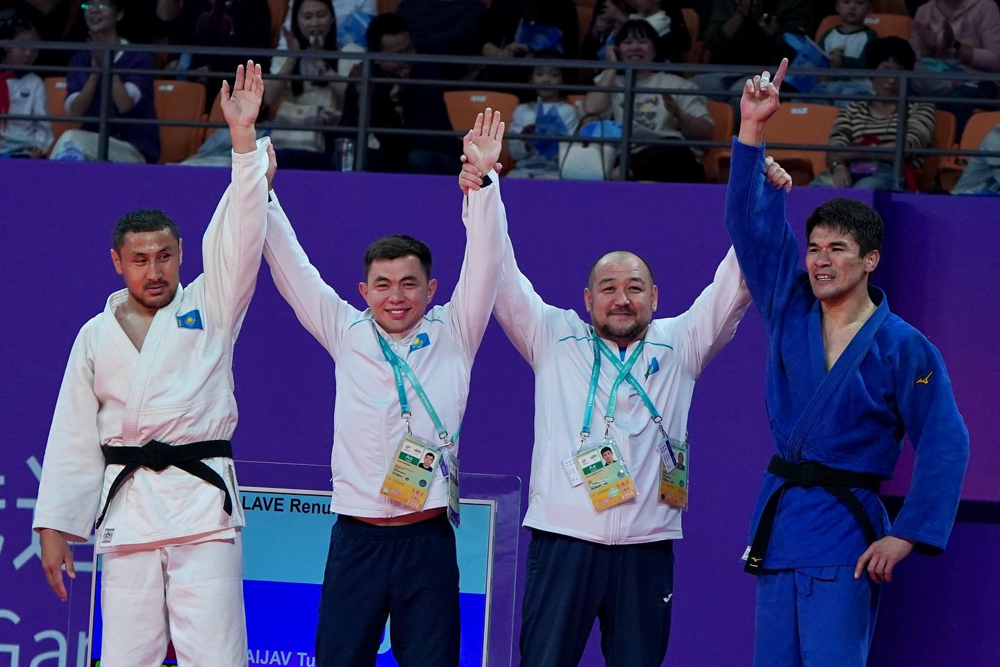 Казахстан завоевал очередную золотую медаль на пара играх в Китае