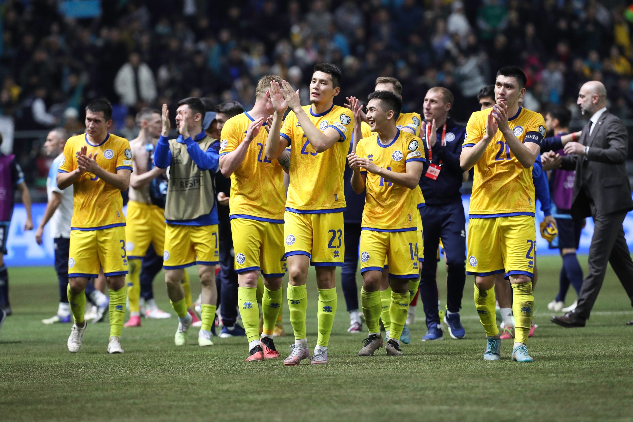 Кто забил больше всех, откуда пришёл Адиев: квиз про отборочный путь Казахстана на Евро-2024