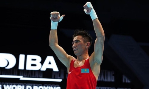 Казахстанец Махмуд Сабырхан стал чемпионом мира по боксу