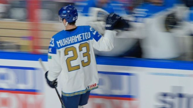 Лучший бомбардир сборной Казахстана на ЧМ по хоккею Максим Мухаметов может перейти в «Барыс»