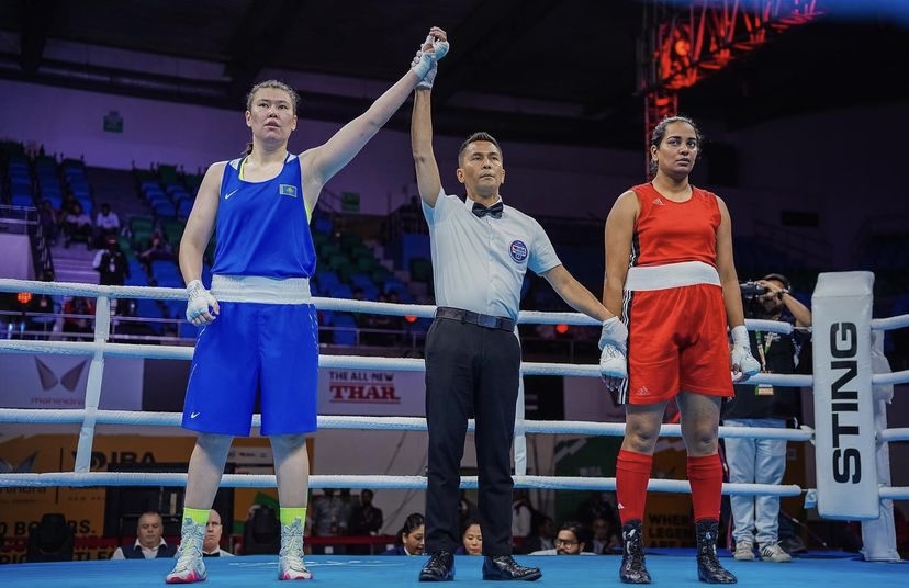 Казахстан одержал очередную победу на ЧМ по боксу