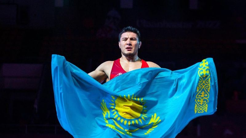 Азамат Даулетбеков завоевал бронзовую медаль ЧМ по борьбе