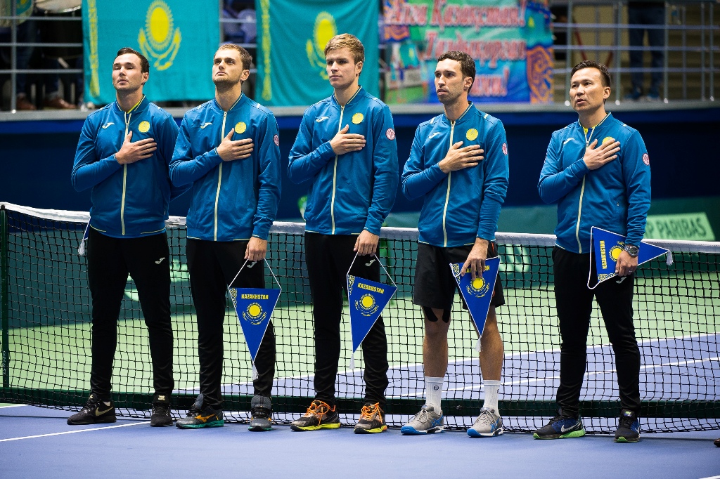 Сборная Казахстана по теннису приехала в Чили для подготовки к матчам Кубка Дэвиса
