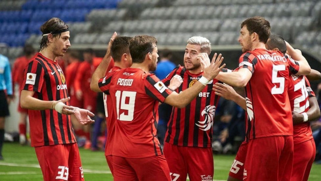 «Кызыл-Жар» выиграл у македонского клуба в товарищеском матче