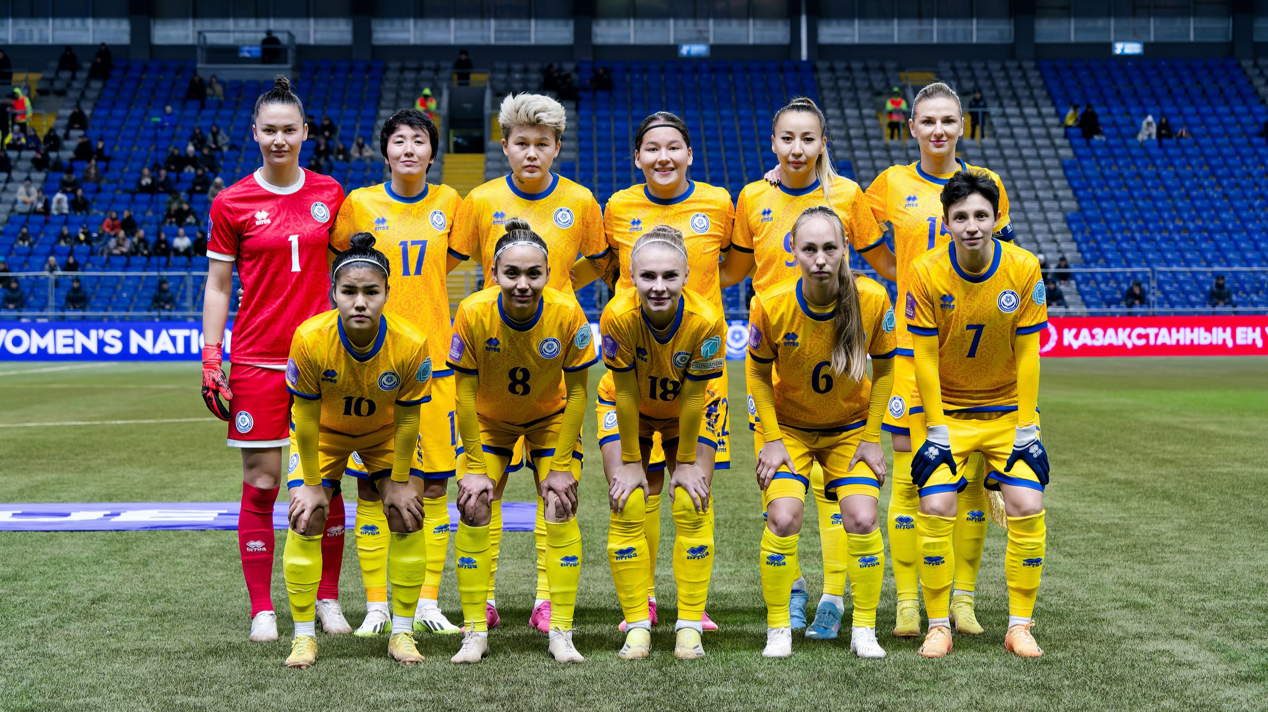 Женская сборная Казахстана выпала из первой сотни рейтинга ФИФА
