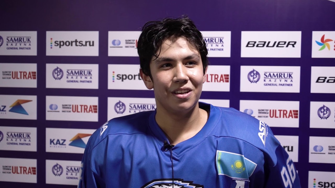 Молодой казахстанский хоккеист пополнил состав «Бейбарыса»