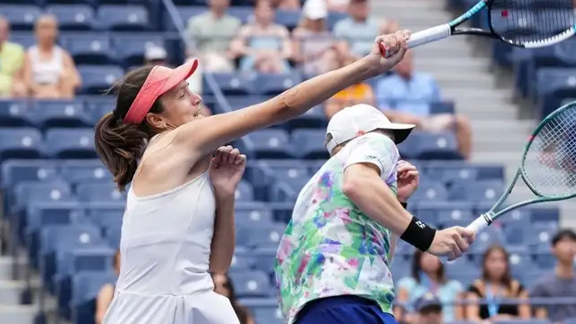 Анна Данилина вылетела из 1/4 финала микста на US Open