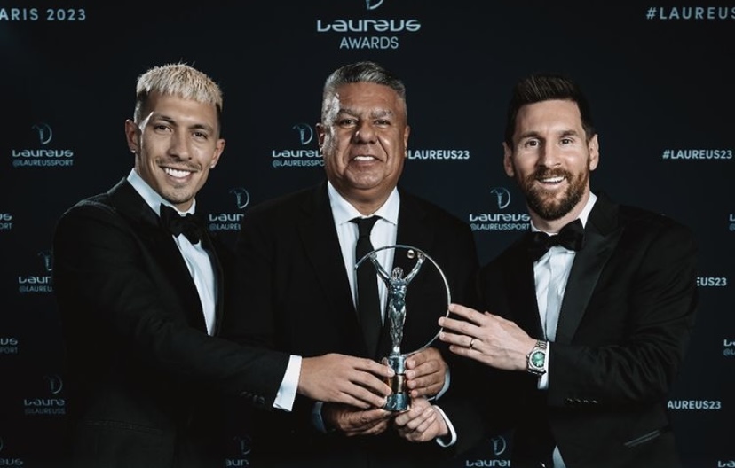 Сборная Аргентины получила награду Laureus лучшей команде года
