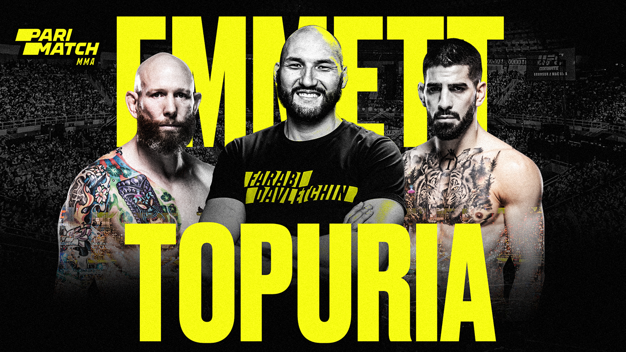 «Молодость возьмёт верх»: прогноз от Фараби Давлетчина на UFC Fight Night Эмметт – Топурия