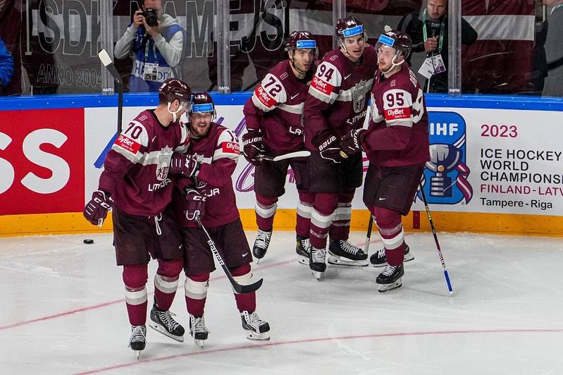 Латвия стала «бронзовым» призером ЧМ по хоккею