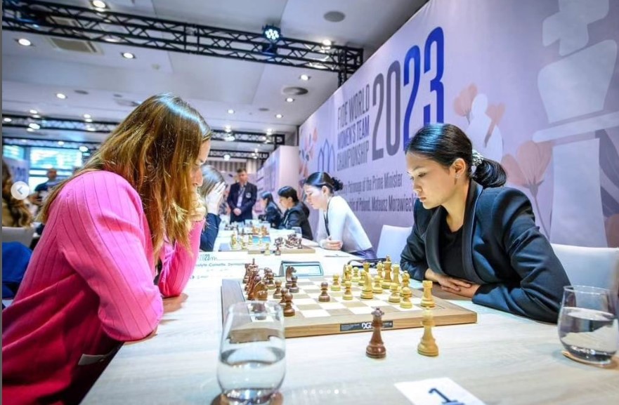 Шахматистки из Казахстана пробились в полуфинал командного ЧМ-2023
