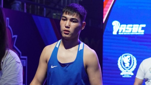 Казахстанец завоевал золото чемпионата Азии, побив в финале кыргызстанца