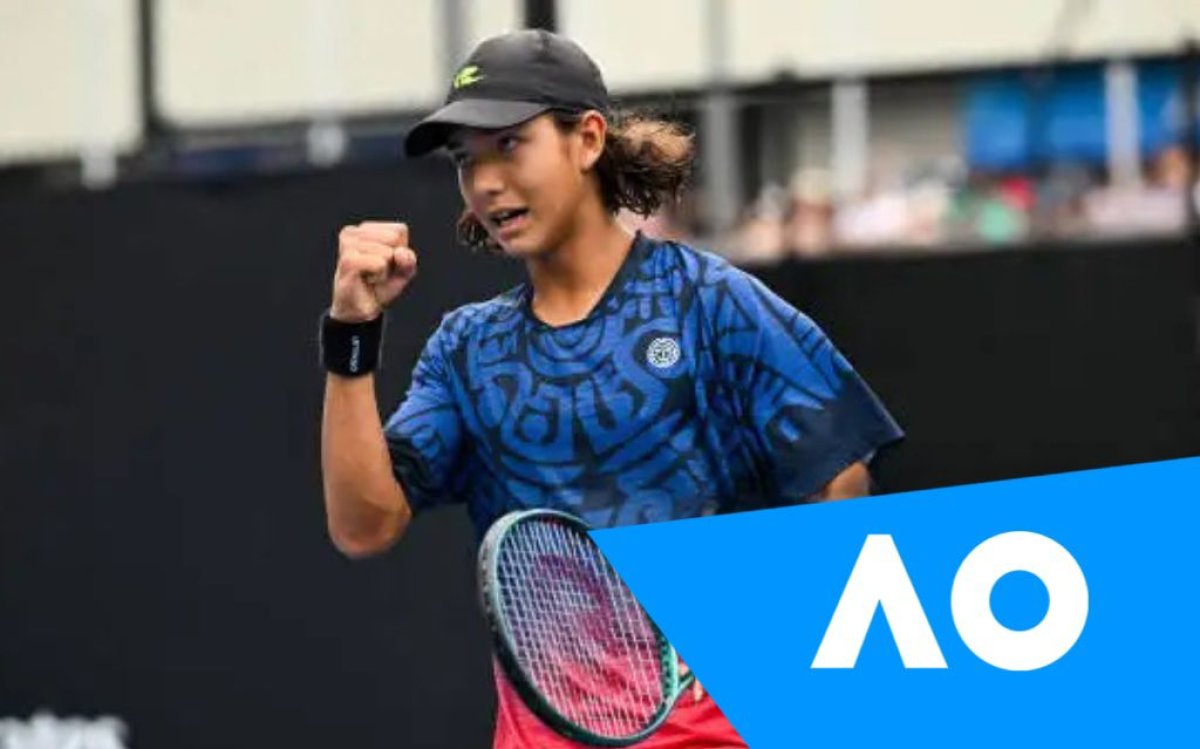 16-летний Омарханов вышел в четвертьфинал юниорского Australian Open