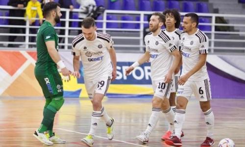 Футзальный «Кайрат» разгромил «Аят» в чемпионате Казахстана
