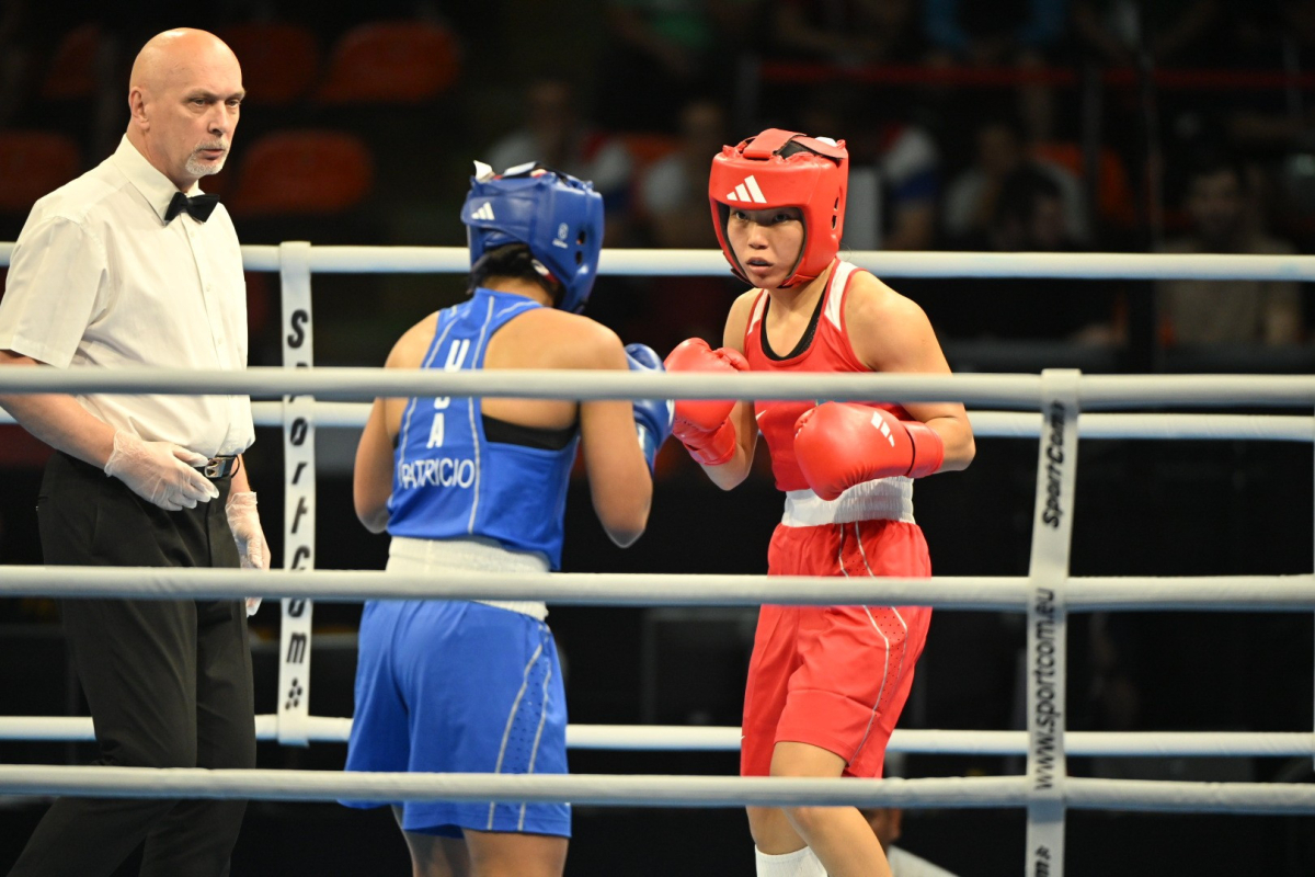 Улжан Сарсембек проиграла первый бой в отборе на Олимпиаду